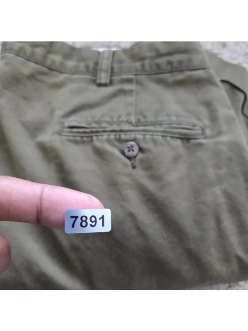 Polo Ralph Lauren Hammond Pants Mens 40x32 Green Pleated Cuffed Chino Preppy